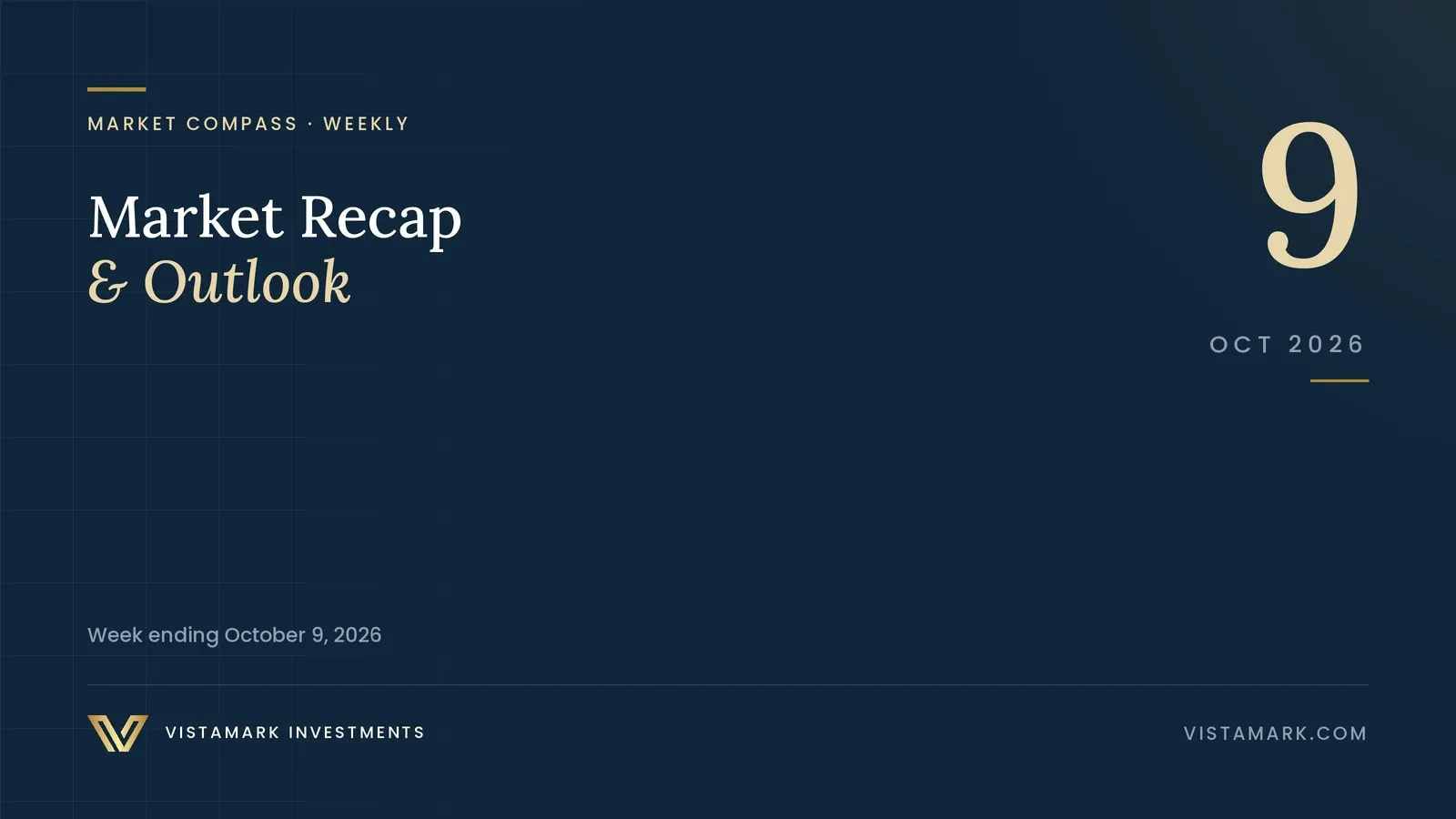 Market Recap & Outlook: Your Weekly Market Compass – October 9, 2026